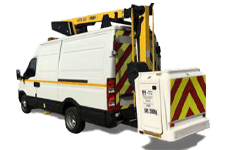 Car Hire Eastbourne - 12.5M Cherry Picker 3.5T - Van hire Eastbourne