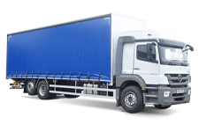 Car Hire Eastbourne - 26 Tonne Curtain Side Truck - Truck hire Eastbourne