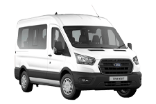 Car Hire Eastbourne - Ford Minibus - Accommodates 12 Passengers - Minibus hire Eastbourne